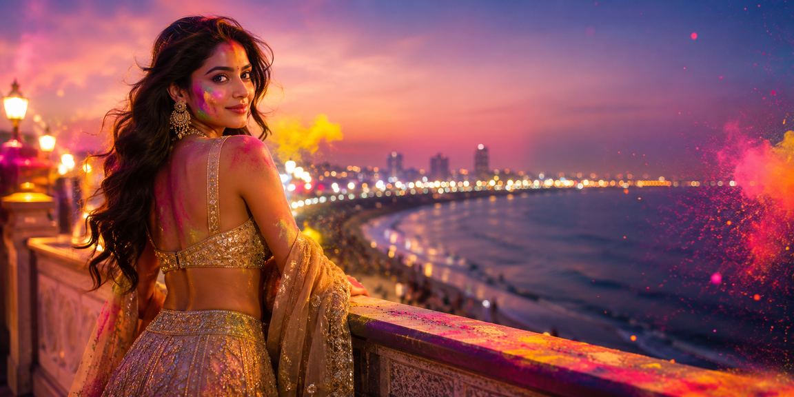 Chennai Marina Beach nightlife with casino and cultural celebration